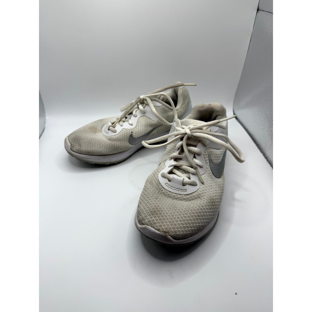 Nike Revolution 6 Next Nature DC3729-101 Women 6 Sneaker White Mesh Running Shoe